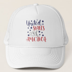 United States Of America Trucker Hat