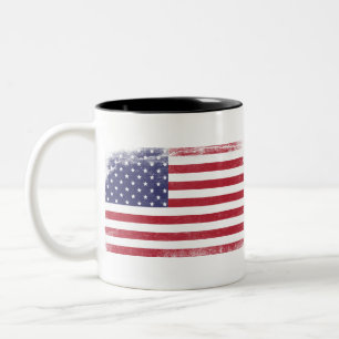 United states of America Two-Tone Coffee Mug