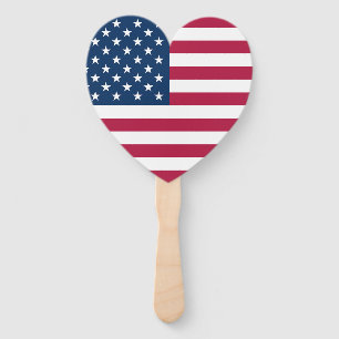 United States of America USA flag patriotic Hand Fan
