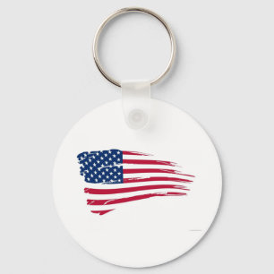 United States of America USA Key Ring