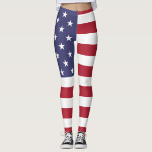 United States of American flag Leggings