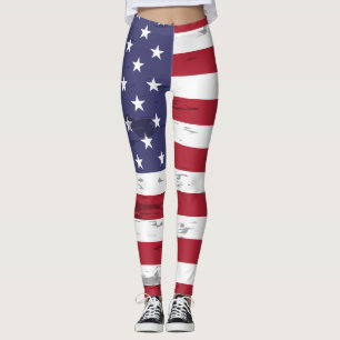 United States of American flag Leggings