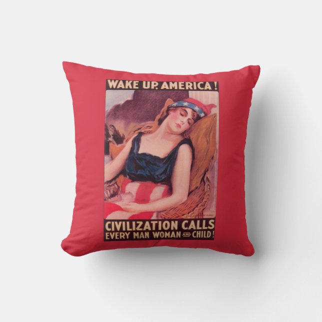 United States of AmericaWar II Promotional Cushion (Front)