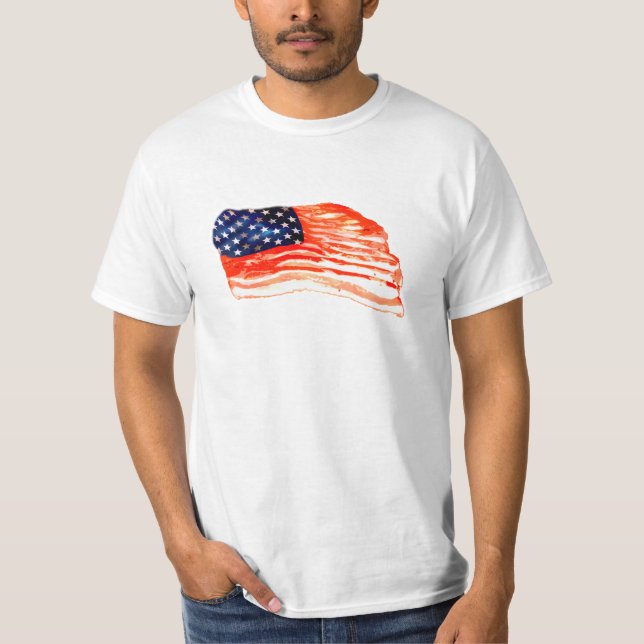 United States of Bacon T-Shirt (Front)