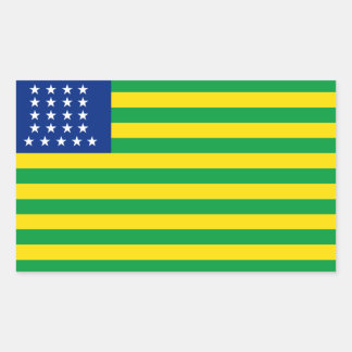 United States of Brazil flag Stickers