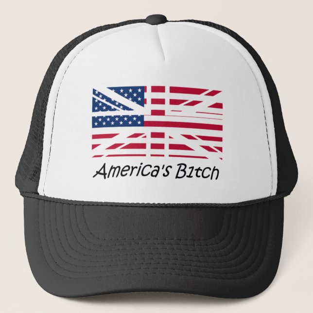 United States of Britain (Slogan Version) Trucker Hat (Front)