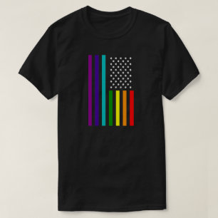 UNITED STATES OF EQUALITY RAINBOW FLAG T-Shirt