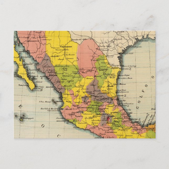 United States of Mexico 2 Postcard (Front)