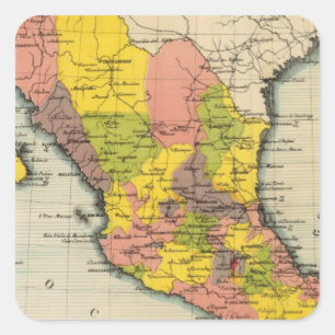 United States of Mexico 2 Square Sticker