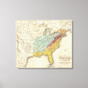 United States of North America Canvas Print