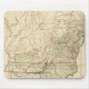 United States Of North America Mouse Mat