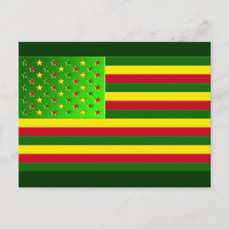 United States of Reggae Postcard