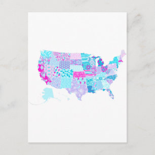 United States of Style Postcard