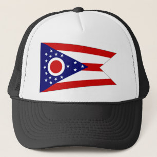 United States Ohio Flag Trucker Hat