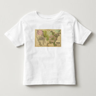 United States Olney Map Toddler T-Shirt