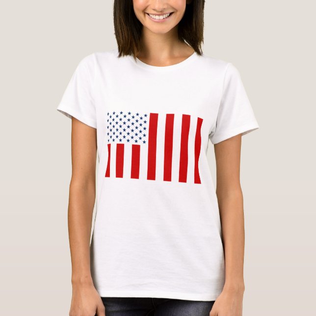United States Peacetime Flag T-Shirt (Front)