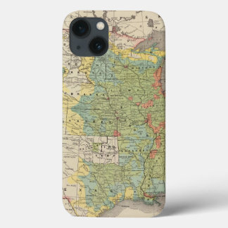 United States Population Density, 1890 iPhone 13 Case