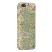 United States Population Density, 1890 iPhone Case (Back Right)