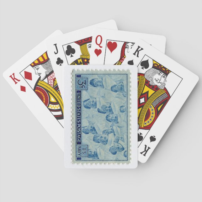 United States Postage Stamp Deck of Playing Cards (Back)