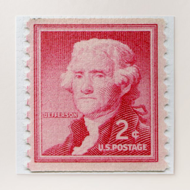 United States Postage Stamp Jigsaw Puzzle (Vertical)