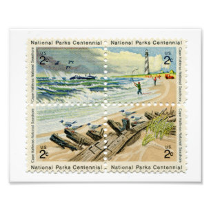 United States Postage Stamp Photo Print