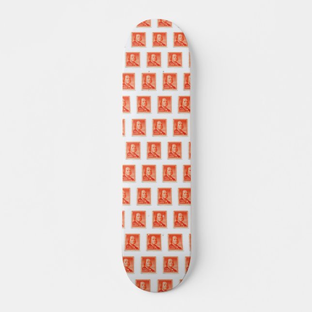 United States Postage Stamp Skateboard (Front)