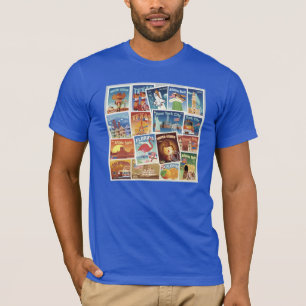 United States Postage Stamps T-Shirt