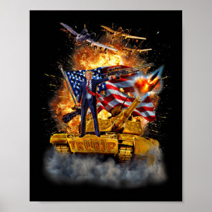 , United States President Donald Trump Epic Poster
