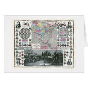United States Presidents Map - 1859