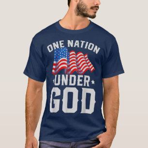 United States Proud American US Flag USA 4th Of Ju T-Shirt