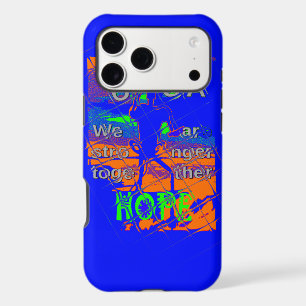 United States Psychedelic Hope: Blue Unity Art