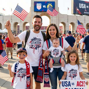 United States Soccer 2026 World Cup Fan Graphic T-Shirt