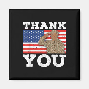 United States Soldier Patriot Veteran Usa Flag Mem Magnet