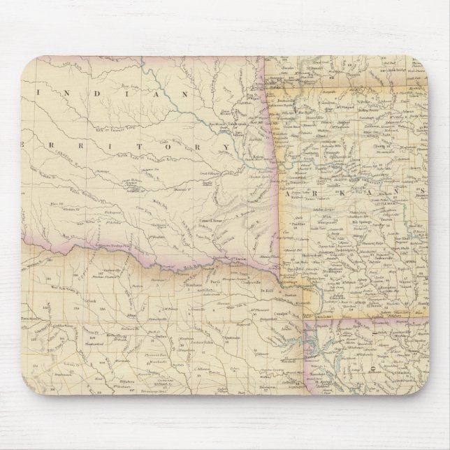 United States South Central Section Mouse Mat (Front)