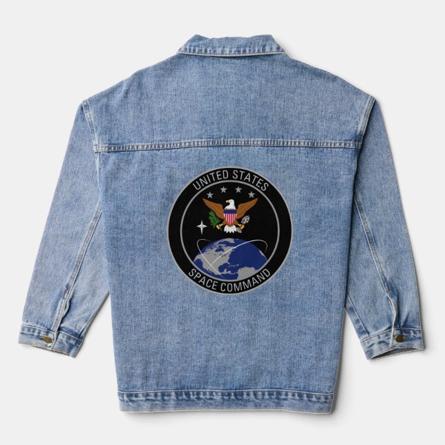 UNITED STATES SPACE COMMAND DENIM JACKET (Back)