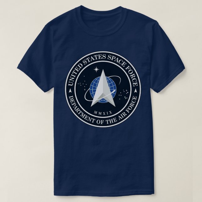 United States Space  wo Txt T-Shirt (Design Front)