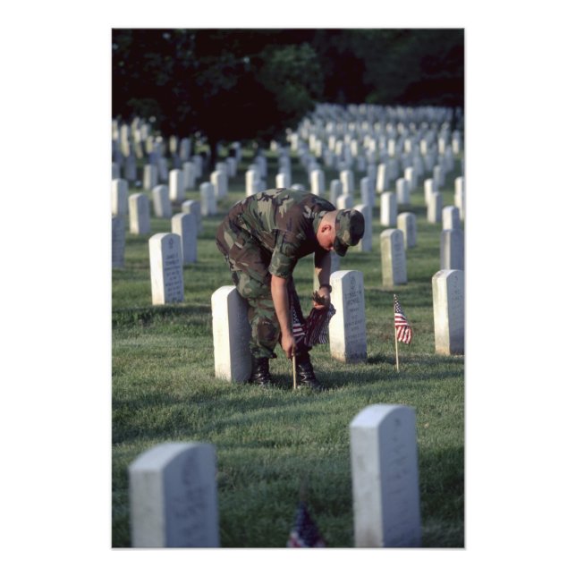 United States, State of Virginia, Arlington. Photo Print (Front)