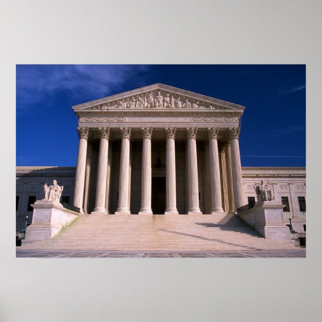 United States Supreme Court Building Poster (Front)