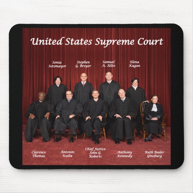 United States Supreme Court Mouse Mat (Front)
