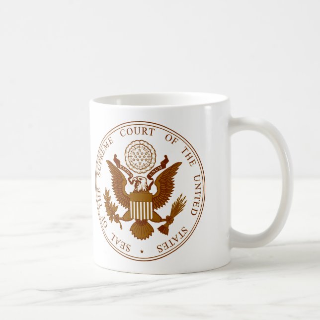 United States Supreme Court Seal Coffee Mug (Right)