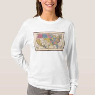 United States Texas Mexico and Guatimala T-Shirt