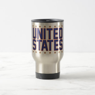 UNITED STATES TRAVEL MUG