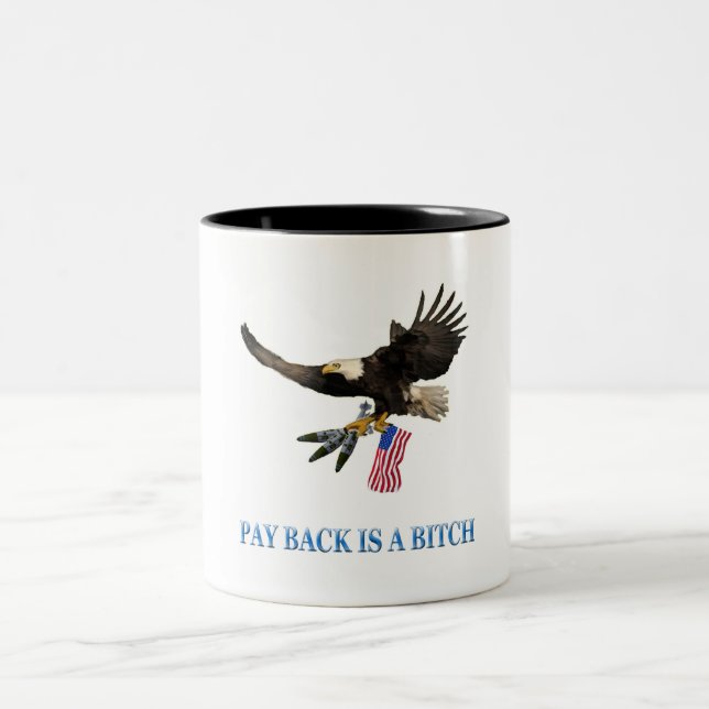United States Two-Tone Coffee Mug (Center)