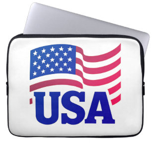 United States Unity Wave Laptop Sleeve