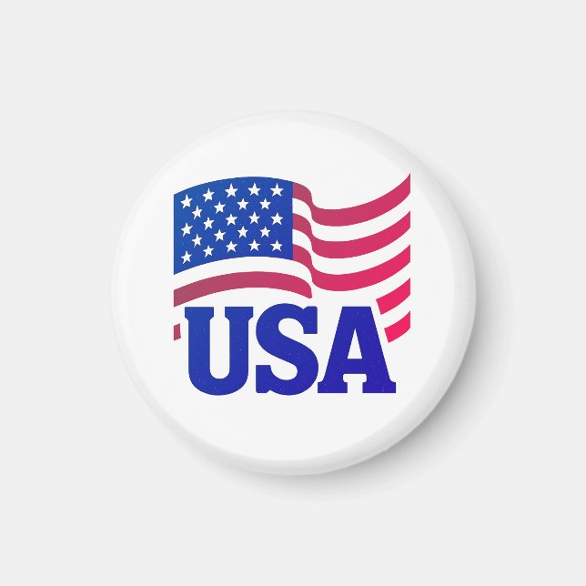 United States Unity Wave Magnet (Front)