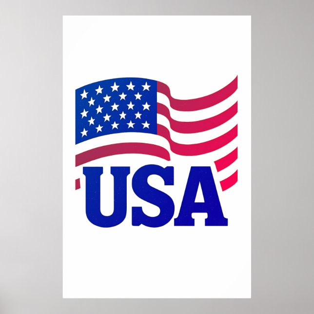 United States Unity Wave Poster (Front)