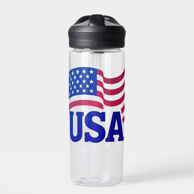 United States Unity Wave Water Bottle (Front)
