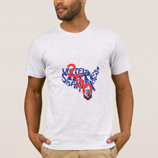 United States | USA | America 250 Map and Eagle T-Shirt