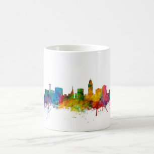 "united states", usa, "city skyline", watercolour, coffee mug