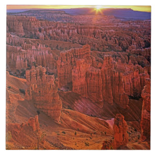United States, Utah, Bryce Canyon National Park. Tile